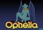 1girl character_name fab3716 female female_only gargoyles nude ophelia ophelia_(gargoyles) solo_female