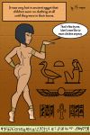 ass big_breasts egyptian egyptian_clothes egyptian_eyeliner egyptian_female legend_of_queen_opala loqo_(the_legend_of_queen_opala) mrsamson00_(artist) nude opala_(legend_of_queen_opala) queen_opala short_hair solo
