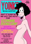  ass black_hair breasts connie_duncan magazine_cover nude sideboob zits 