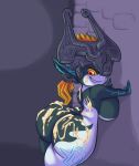 big_ass big_breasts breasts cum cum_on_ass dat_ass female grey_body grey_skin headgear humanoid humanoid_pointy_ears imp imp_midna joelasko long_hair messy midna multicolored_body multicolored_skin neon nintendo nipples one_eye_covered orange_hair prehensile_hair red_eyes short_stack small_breasts solo the_legend_of_zelda the_legend_of_zelda:_twilight_princess thicc thick thick_ass thick_thighs twili_(species) twilight_princess two_tone_body two_tone_skin yellow_sclera