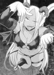  1girl alternate_costume cosplay demon_girl impossible_clothes my_hero_academia revealing_clothes succubus usagiyama_rumi 