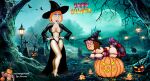  ass bondage breasts erect_nipples family_guy halloween hogtie jack-o&#039;-lantern lois_griffin meg_griffin norm normal9648 stockings thighs 