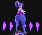  animated big_ass big_butt curvy dat_ass female female_only huge_ass no_sound prevence sienna_contiello skullgirls squigly_(skullgirls) thick_thighs video walking wide_hips 
