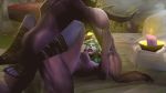  3d animated bouncing_breasts female gif hetero lying male missionary_position on_back rexx_(artist) sex video_games warcraft world_of_warcraft 