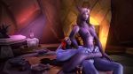  breasts draenei female gif hair hetero horn male nipples pussy rexx_(artist) sex thighs troll video_games warcraft world_of_warcraft 