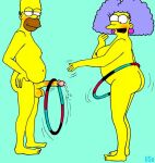 bad_quality homer_simpson patty_bouvier tagme the_simpsons western_cartoon