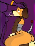  ass boner champa disney domestic_dog dragon_ball dragon_ball_z eastern_and_western_character erection female_slinky furry happy_sex head_grab male male/male male_only nude oral oral_sex penis penis_in_mouth pixar slinky_(toy_story) tail tongue tongue_out toy_story yaoi 