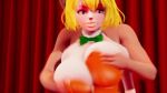 1boy 1girl 3d animal_costume animal_ears animated big_breasts blonde_hair bouncing_breasts breast_grab breasts carrot_(one_piece) groping huge_breasts nipples one_piece rabbit_costume rabbit_girl short_hair tagme video wanereart3d