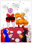 2girls 4boys absurd_res amy_rose anthro asmartboy ass balls big_ass big_balls big_breasts big_penis breasts clothing dat_ass dialogue echidna female footwear fox furry genderswap genitals group hedgehog high_heels high_res huge_ass huge_balls huge_breasts huge_cock hyper hyper_balls hyper_breasts hyper_genitalia hyper_penis knuckles_the_echidna male miles_&quot;tails&quot;_prower millie_tailsko multiple_boys nipples nude penis sega shadow_the_hedgehog silver_the_hedgehog sonic_the_hedgehog sonic_the_hedgehog_(series) speech_bubble twerking