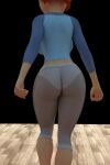  1girl 3d 3repus animated ass ass_focus ben_10 big_breasts breasts female_only female_pervert gwen_tennyson orange_hair pervert rear_view sexually_suggestive short_hair solo_female solo_focus video walk_cycle webm young young_female young_girl younger younger_female 