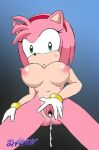  1girl amy_rose anus big_breasts bird navel nude pink_skin semen sonic_the_hedgehog_(series) 