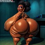 1girl 4k ai_generated areola areolae bbw big_ass big_breasts breasts chubby chubby_female clothing completely_nude_female dark-skinned_female dark_areola dark_body dark_nipples dark_skin disney disney_channel female female_focus female_only gilf gmilf granny highres large_ass large_butt larger_female marvel massive_ass massive_breasts massive_butt massive_thighs matronai matronai_(artist) mature mature_female mature_woman mimi_lafayette moon_girl_and_devil_dinosaur naked naked_female nipples nude nude_female old_woman older_female patreon patreon_username pinup plump solo_female solo_focus ssbbw stable_diffusion thick thick_ass thick_legs thick_thighs twitter_username