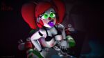 1futa bra circus_baby_(fnaf) cum dildo ejaculation five_nights_at_freddy&#039;s five_nights_at_freddy&#039;s:_sister_location futa_only futanari looking_up open_mouth penis red_hair sex_toy so87baby summer_of_87_baby