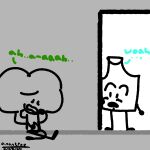 battle_for_dream_island bottle_(bfdi) object_shows tagme theanontree_(artist) tree_(bfdi)