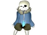 1boy 2d 2d_(artwork) adorable animated_skeleton artist_request ass blue_jacket blue_penis clothed clothed_male cute digital_media_(artwork) ectopenis fully_clothed jacket male male_only monster one_eye_closed penis penis_out sans sans_(undertale) skeleton solid_color_background solo_male transparent_background undead undertale undertale_(series) video_game_character video_games