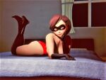  ass gloves helen_parr mask panties stockings the_incredibles thighs 