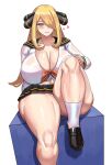  cynthia gigantic_ass gigantic_breasts hourglass_figure pokemon ytrall 