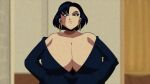  animated annoyed annoyed_expression gigantic_breasts glassfish hyper_breasts lei_(coloredyiddies) lueduartv tagme video 