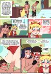 1boy 2_girls 2girls ass bisexual bisexual_(female) black_hair blonde_hair blue_eyes brown_eyes brown_hair comic cum cum_in_pussy cum_inside disney horns incognitymous_(artist) janna_ordonia marco_diaz penis_in_pussy pussylicking sex star_butterfly star_vs_earth_(comic) star_vs_the_forces_of_evil tagme vaginal yuri