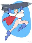  boob_window colored dc_comics huge_breasts light-skinned_female niconuva power_girl superheroine superman_(series) 