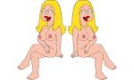  american_dad blonde_hair bracelet breasts francine_smith nude simple_coloring sitting transparent_background 