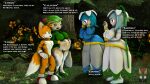 1boy 3_girls 3d 3d_(artwork) absurd_res anthro big_breasts blue_eyes blue_hair breasts canid canine comic cosmo_the_seedrian daughter devilstophat digital_media_(artwork) earthia_the_seedrian elemental_creature elemental_humanoid english_text flora_fauna flower fox fur furry galaxina_the_seedrian green_hair group hair high_res humanoid husband_and_wife male male/female mammal married_couple mature_female miles_&quot;tails&quot;_prower milf mother_&amp;_daughter mother_and_child open_mouth parent parent_and_child plant plant_hair plant_humanoid pregnant pregnant_female pseudo_hair purple_eyes seedrian sega sibling sister sisters sonic_the_hedgehog_(series) sonic_x source_filmmaker text yellow_body yellow_fur