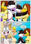  anthro bbmbbf bugs_bunny comic lola_bunny looney_tunes palcomix penelope_pussycat tina_russo warner_brothers what_goes_on_in_the_girls&#039;_locker_room_(comic) 