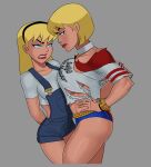1girl 1girl blonde_hair breasts comic_book_character female_focus high_res justice_league_unlimited long_hair medium_breasts patreon patreon_paid patreon_reward solo_female something_unlimited sunsetriders7 supergirl superheroine tagme teen
