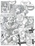 clover_(totally_spies) comic dtiberius fellatio futanari futanari_on_futanari futanari_with_futanari gloryhole_much licking_penis monochrome oral penis_lick sam_(totally_spies) spanish_language spanish_text totally_spies