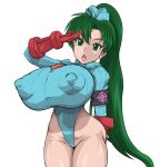 areola big_areola big_areolae big_breasts big_nipples bimbo bitch breasts cammy_white_(cosplay) cosplay fire_emblem fire_emblem:_the_blazing_blade gigantic_areola gigantic_areolae gigantic_breasts gigantic_nipples green_hair highleg highleg_leotard hips horny huge_areola huge_areolae huge_breasts huge_nipples hyper_breasts impossible_clothes impossible_clothing impossible_shirt large_areola large_areolae large_nipples leotard looking_at_viewer lyn_(fire_emblem) lyndis_(fire_emblem) massive_breasts milf nipple_bulge nipples nipples_visible_through_clothing puffy_areola puffy_areolae puffy_nipples salute saluting sexy slut street_fighter tight tight_clothes tight_clothing tight_shirt whore