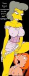  drugged facial family_guy helen_lovejoy lois_griffin squirting the_simpsons 