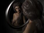  breasts mirror nude skalkurin 