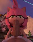  1boy 1girl 3d 3d_animation amy_rose animated anthro anthro_focus anthro_penetrated areola big_penis black_nose blurry_background breasts bwc completely_nude countershade_arms countershade_face countershade_torso countershading deanm1ken deepthroat depth_of_field detailed_background erection eulipotyphlan eyelashes fellatio female_anthro female_focus female_on_human female_penetrated first_person_view functionally_nude furry gloves green_eyes hair half-closed_eyes handwear hedgehog hetero human human_on_anthro human_penetrating human_penetrating_anthro human_penetrating_female human_pov interspecies light-skinned_male light_skin male_human male_human/female_anthro male_on_anthro male_penetrating male_penetrating_anthro male_penetrating_female male_pov mammal medium_breasts multicolored_body multicolored_face multicolored_skin naked_gloves navel nipples nude oral oral_penetration oral_sex outdoors penis penis_in_mouth pink_body pink_hair pink_skin pov sega sex short_hair short_playtime sonic_(series) sonic_the_hedgehog_(series) sound tan_body tan_countershading tan_skin two_tone_body two_tone_face two_tone_skin video video_with_sound webm white_gloves white_handwear 