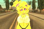 big_breasts cally3d chica_(cally3d) chica_(fnaf) five_nights_in_anime fnia fully_clothed grand_theft_auto:_san_andreas mod toy_chica