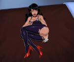 1girl 1girl big_breasts big_breasts black_hair breasts female_focus high_res justice_league_unlimited long_hair mature mature_female patreon patreon_paid patreon_reward solo_female something_unlimited sunsetriders7 tagme zatanna zatanna_zatara