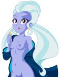  1girl breasts equestria_girls female female_only friendship_is_magic long_hair looking_at_viewer my_little_pony no_bra no_panties nude solo standing sugarcoat white_background 