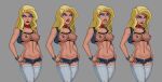  1girl 1girl big_breasts black_canary blonde_hair breasts comic_book_character dinah_lance high_res justice_league long_hair mature mature_female patreon patreon_paid patreon_reward solo_female something_unlimited sunsetriders7 superheroine tagme 
