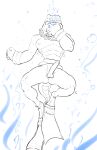 1boy balls breathplay bubbles byondrage erection fins male nude ocean penis sega sketch solo sonic_(series) sonic_the_hedgehog_(series) swimming tagme underwater vector_the_crocodile