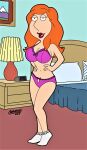  big_breasts bra family_guy lois_griffin panties thighs 