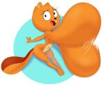 breasts_bigger_than_body breasts_bigger_than_head breasts_bigger_than_torso disney disney_channel furry huge_breasts kiff_(series) kiff_chatterley motion_lines squirrel