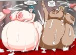 big_breasts cumflation escapefromexpansion hyper_belly tagme