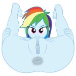 1girl anus ass ass_focus ass_grab big_ass blue_eyes blue_skin bubble_butt butthole cndhpr completely_naked_female completely_nude_female equestria_girls female_only friendship_is_magic grin happy legs_up looking_at_viewer my_little_pony nude older older_female pink_eyes pussy rainbow_dash rainbow_hair soles solo_female theborman06 young_adult young_adult_female young_adult_woman