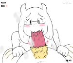 1boy 1girl 2d 2d_(artwork) anthro anthro_only asgore_dreemurr asgoriel big_breasts blonde_pubic_hair blowjob_pov blush body_hair boss_monster bovid breasts caprine clothing couple deltarune digital_media_(artwork) duo erection eyewear fellatio female_anthro female_focus floppy_ears fur furry furry_female furry_male furry_only glasses goat goat_ears goat_girl goat_horns hetero horn horns husband husband_and_wife long_ears male male/female male_anthro male_pov male_pubic_hair mammal monster nipples oral penis pov precum pubes pubic_hair rectangular_eyewear rectangular_glasses seme_asgore sequence sequential sex simple_background smush-sin solo_focus straight sweat third-party_source top_asgore toriel undertale undertale_(series) video_games white_background white_fur wife