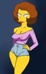  cameltoe maude_flanders nipples sexy the_simpsons 