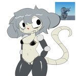  bear_(game) bear_alpha big_thighs bikini colored colored_sketch fan_design feminine_body gijinka grey_hair grossthing_(artist) humanization humanized messy_linework mouse_ears mouse_humanoid mouse_tail nonbinary_(lore) pussy rat rat_humanoid rat_tail roblox roblox_game robotic_arm robotic_arms robotic_leg robotic_legs robotic_limb robotic_limbs sketch skimpy_bikini skimpy_clothes small_breasts thick_thighs thighs trashob_(bear) 
