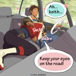  comic driving_car fellatio keith_kogane lance_mcclain male_only oral sucking_penis voltron_legendary_defender yaoi 