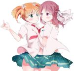 2girls art blush female fortune_(artist) friends multiple_girls sakura_trick sonoda_yuu takayama_haruka yuri