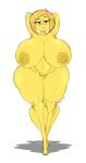 1girl 1girl 1girl anthro armpits arms_behind_head artist_name barefoot blue_eyes completely_nude completely_nude_female emoji_(race) female_only full_body hands_behind_head huge_ass huge_breasts looking_at_viewer mary_meh milf mrs._meh naked_female nipples nude nude nude_female pussy solo_female sony_pictures_animation tasteofchoklit the_emoji_movie thick_thighs voluptuous 