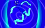   blue_skin cyan_arms cyan_dick cyan_legs hyponize tentacle_dick theperfectblueguy_(artist) tries_to_stand_up
