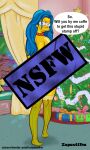  big_ass big_breasts christmas marge_simpson milf spam the_simpsons 